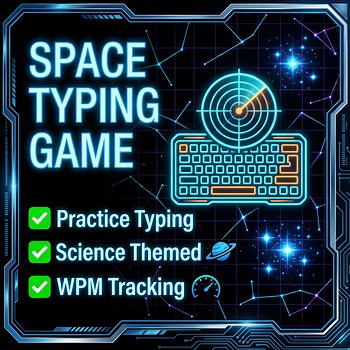 Orbital Defense: Space Science Typing Game | Keyboarding Practice