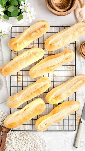 45K views · 37 reactions |  HOMEMADE HOT DOG BUNS  Ditch the dry,...