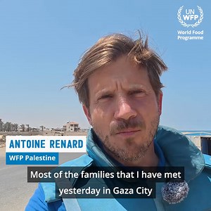 905K views · 10K reactions | WFP food trucks are entering Gaza to provide lifesaving food aid to families in need. Now is the time to make a difference. Donate now to support this humanitarian effort. | World Food Programme | Facebook