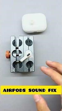 How to fix airpods sound problem ✅ #FIXBOND #airpods #electronics #airpodsrepair #techrepair