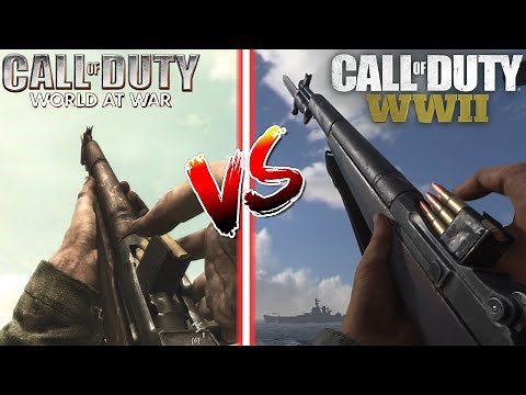 Call of Duty World at War vs WW2 - Direct Comparison