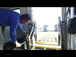 HOW TO: Operate My Wheelchair Lift Manually by Davey Coach Sales, Inc.