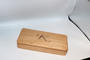 Natural Wood Pen Set Engraving, Pen Box, Monogrammed, Deal for Dads - Etsy