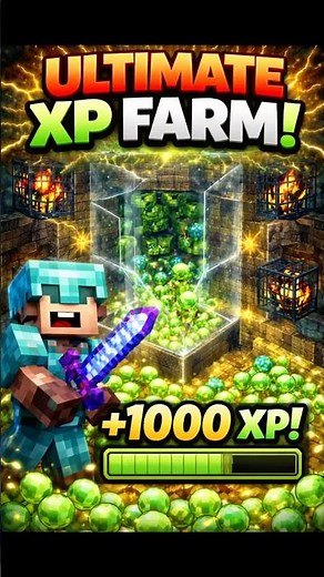MINECRAFT XP Farm TUTORIAL