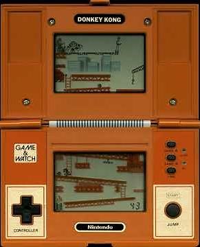 Donkey Kong - Game & Watch in RetroArch (1982)