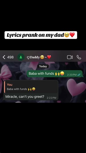 Hilarious Lyrics Prank on My Dad