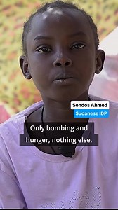 📍8-year-old Sondos fled, but 300,000 people are still trapped, cut off from food, water, and medicine in North Darfur's city of El Fasher. 🚨 A year since famine was first confirmed in parts of #Sudan, the entire population of besieged El Fasher faces the risk of starvation. With trade and humanitarian supply lines blocked, only a few community kitchens still function. WFP needs urgent safe passage into El Fasher. Lives hang in the balance. | World Food Programme