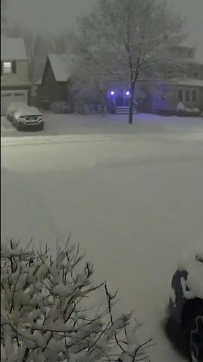 Thundersnow in Buffalo area