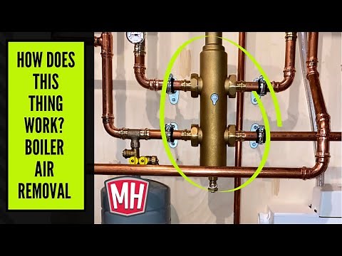 How it works: Auto air & dirt separators for boiler systems