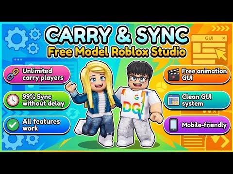 [FREE MODEL] CARRY SYNC SYSTEM | ROBLOX STUDIO