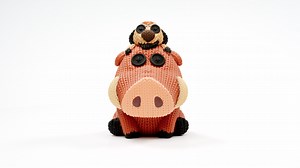 Watch Pumbaa and Timon Handmade by Robots Full Size Vinyl Figure on Amazon Live
