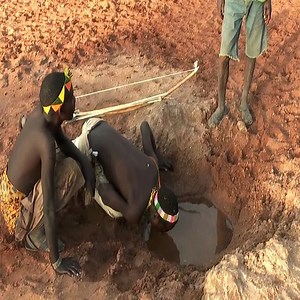 565K views · 2.6K reactions | Hadzabe bushmen drinking water from river bed and eating honey  See more Video African Tribe Life Moments | African Tribe Life Moments | Facebook