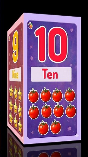 Backward counting numbers song for kids #staylittlechannel #counting