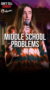 3.1M views · 54K reactions | "Middle School Problems" : Ali Mac (IG: notalimac) | Check out Ali Macofsky's full Don't Tell Comedy set is available now on our YT channel! Your soap is a joke! Upgrade your personal care with Dr. Squatch #donttellcomedy #alimacofsky #standupcomedy #lesbian #badfriends #sibling #sisters | Don't Tell Comedy | Facebook