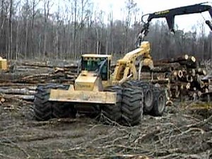 Tigercat 635C skidder part 2