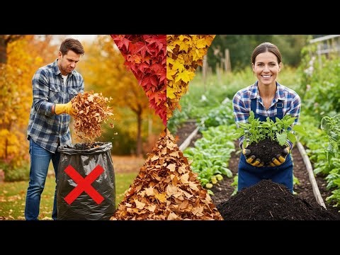 Don’t Throw Away Dry Leaves! 7 Fall Gardening Mistakes Most People Make (How to Compost Dry Leaves)