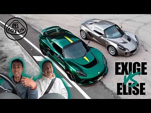 Prueba y comparativa Lotus elise vs. exige | VLOG48