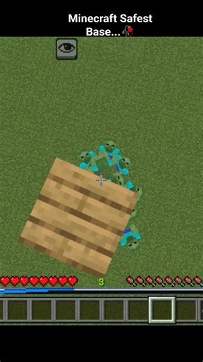 Minecraft Meme Minecraft Safest Base...🥀 #Meme #Let Me Love You #Minecraft #Meme