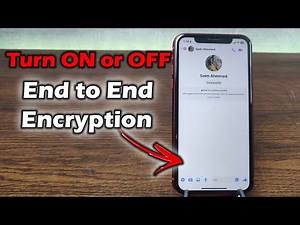 How to Turn On or Off End to End Encryption in Messenger | Full Guide