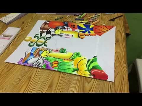 POSTER MAKING NUTRITION MONTH 2019