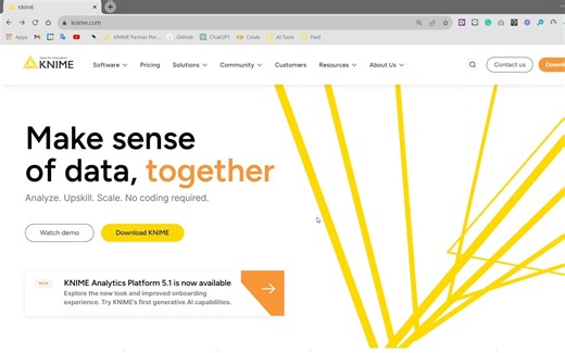 KNIME 5.1 新版本正式发布,全新界面，增强功能，AI 整合。