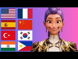 “Golden” in Different Languages | KPop Demon Hunters