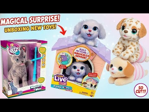 Cuteness Overload! 🐾 FurReal Newborns & Club Petz Mystery Mao Reveal​MYSTERY TOYS UNBOXING! asmr