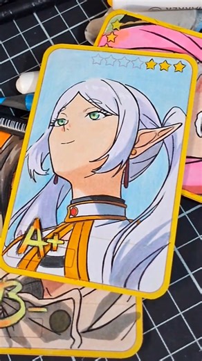 #friangle Rank A+ tell me the next drawing 😆❤️ #anime #frieren #art #drawing
