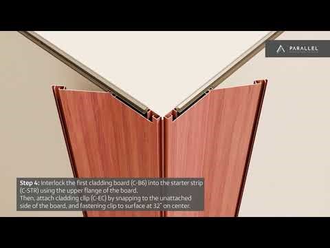 How to Install Parallel Architectural Products Vertical Cladding