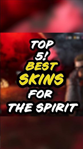 TOP 5 BEST SPIRIT SKINS IN DBD 😱 #dbd #dbdshorts #deadbydaylight #dbdclips #dbdmemes #gaming