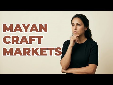 Where Do Mayan Communities Sell Their Weaving?