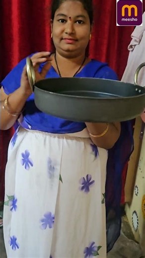 iron kadai. quality was extraordinary 👌. don't miss it @meeshoapp