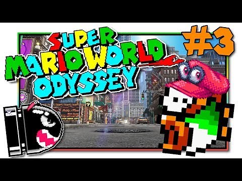 Super Mario World Odyssey - SMW Rom Hack with Cappy! (EP3)