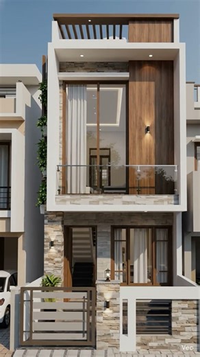 Modern Luxury Villa Front Elevation | Dream Home Exterior Design