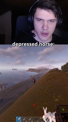 Bro was done with it😭 #rust