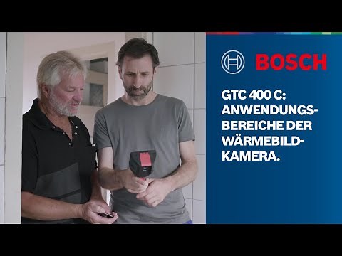 Anwendungsbereiche der Wärmebildkamera Bosch GTC 400 C Professional