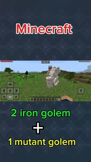 Two Iron Golems Enter Machine… One Mutant Iron Golem Comes Out! 😱🔥