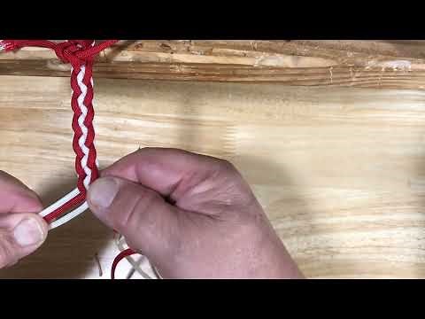 6 Strand Herringbone Braid.