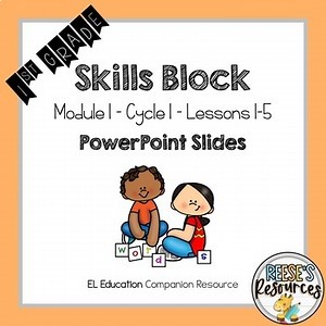 EL Education Companion Skills Block Slides: Cycle 1 Bundle