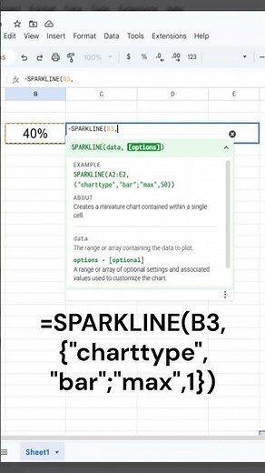Create a Progress Bar in Google Sheets in Seconds!
