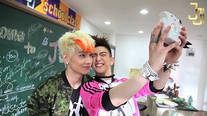 JJ Project reveal footage from the 'Bounce' MV set + Greeting Message