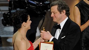 Colin Firth mottar Oscar