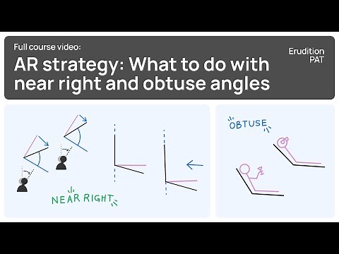 Angle Ranking Strategy Video 3: Comparing NEAR RIGHT and OBTUSE | Perceptual Ability Test | DAT PAT