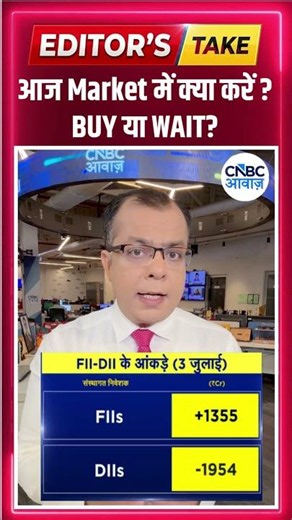 #EditorsTake | आज Market में क्या करें ? BUY या WAIT?