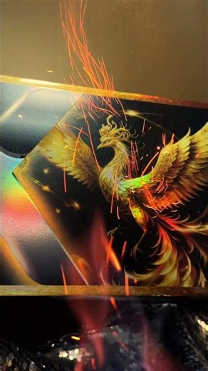 REBORN PHOENIX--99 shot compound Reborn in light, bloom in the sky.