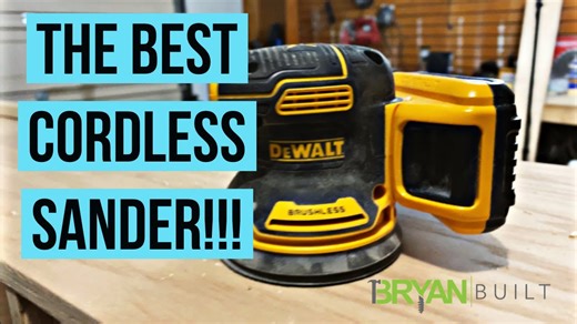 The Best Cordless Sander for Beginners: Dewalt 20V Cordless Sander Test and Review