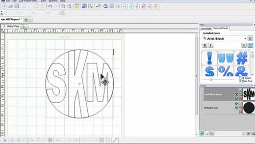 Make The Cut - Creating a Rounded Monogram