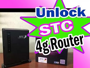 How to Unlock STC 4G router