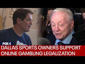 Online gambling in Texas could be legal soon with the support of Dallas sports owners
