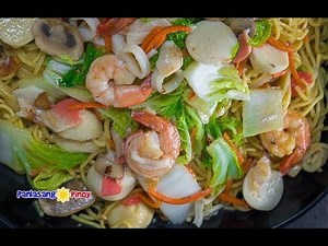 Seafood Pancit Canton
